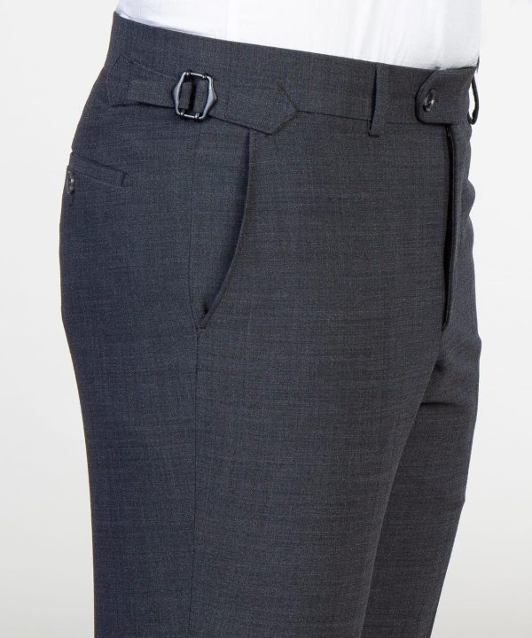 Plain Charcoal Gray Suit - Image 2