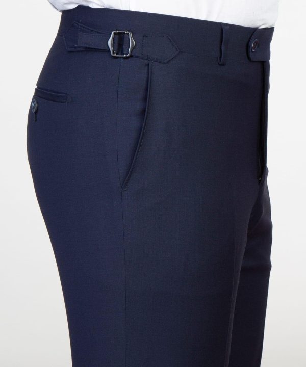 Plain Dark Blue Suit - Image 2