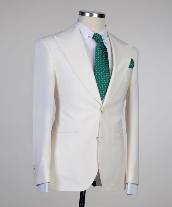 White Plain Suit - Image 5