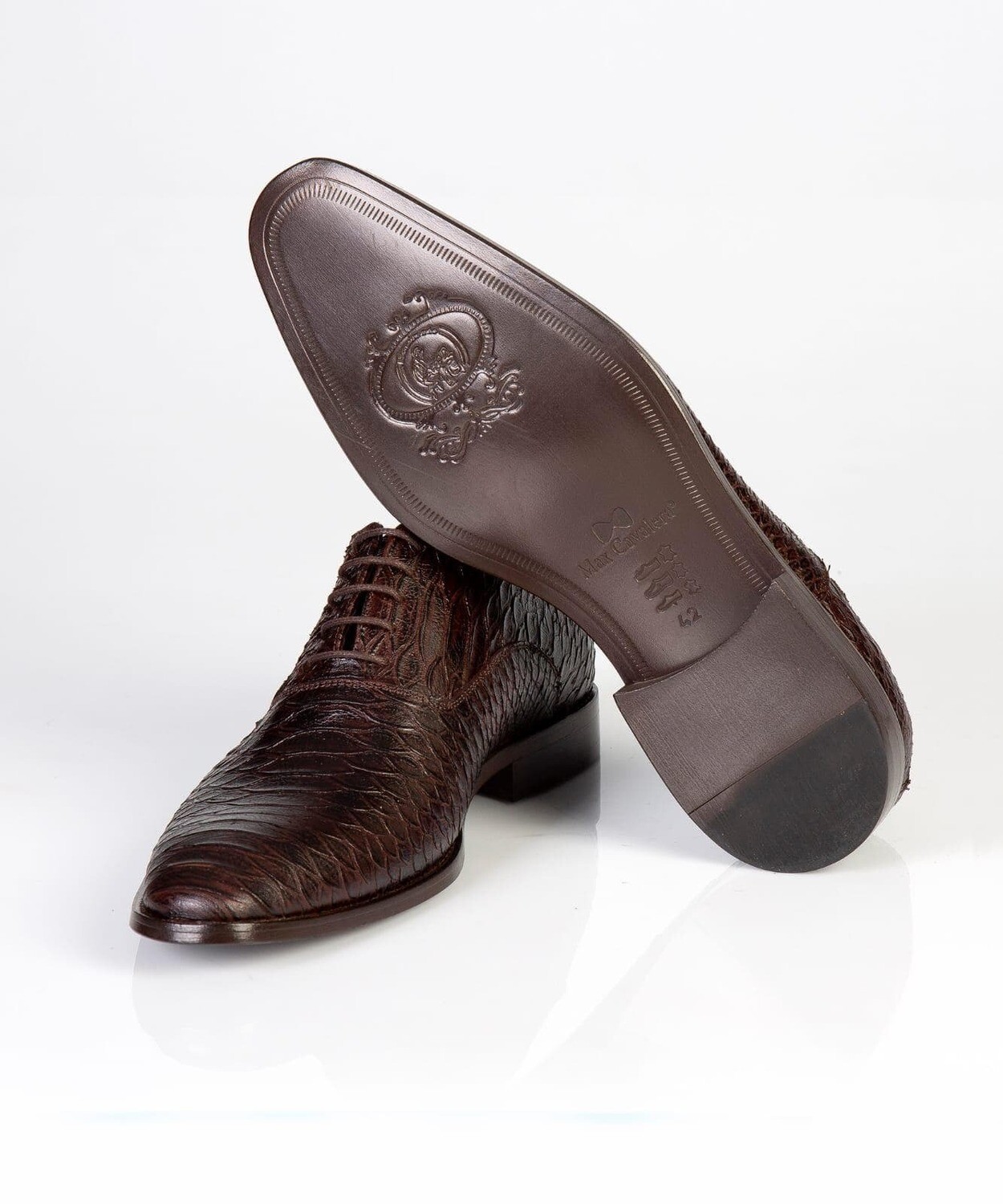 Leather Dark Brown Shoes