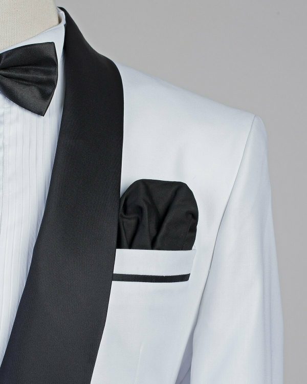 Classic White Tuxedo - Image 2