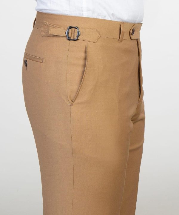 Plain Dark Beige Suit - Image 2