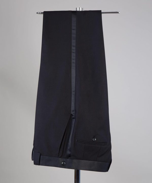 Stripped Blue and Black Tuxedo - Image 5