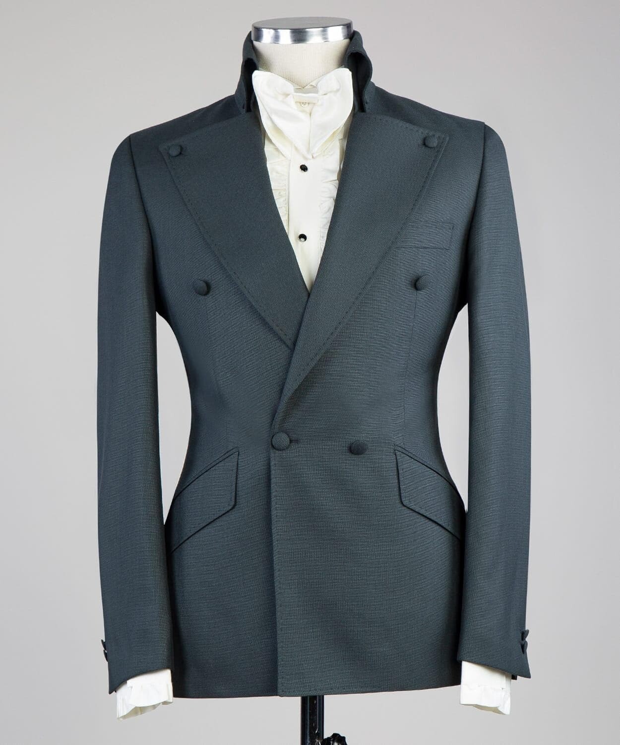 Black Double Breast Suit