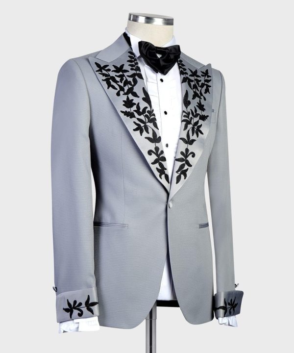 Classic Grey Tuxedo - Image 2