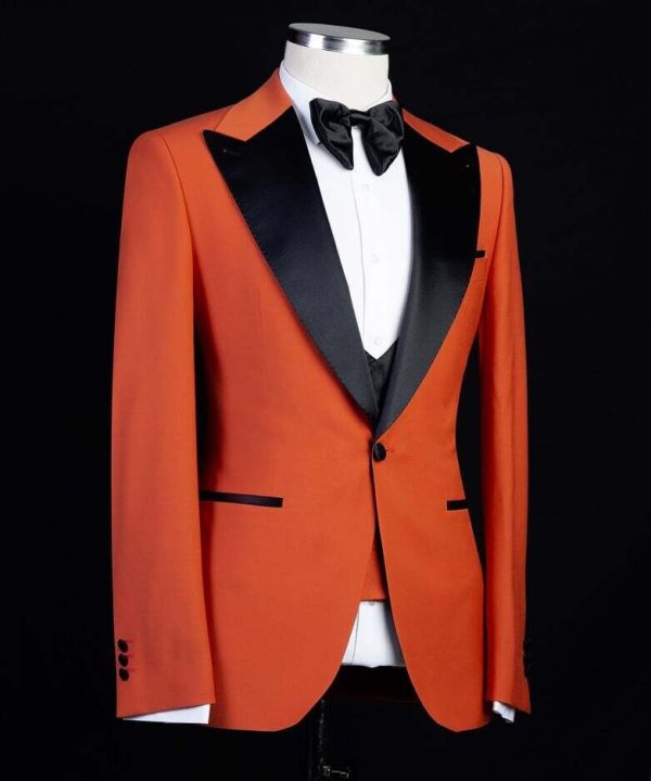 Orange and Black Tuxedo - Image 2