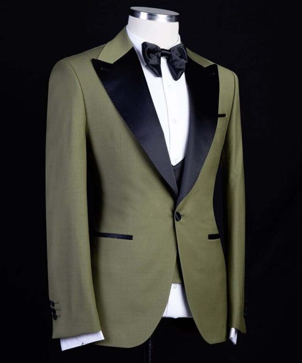 Green and Black Tuxedo - Image 2