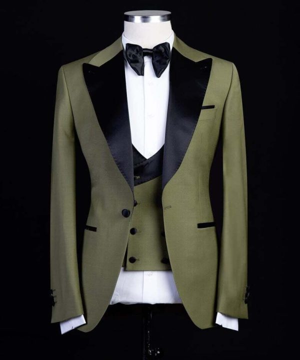 Green and Black Tuxedo