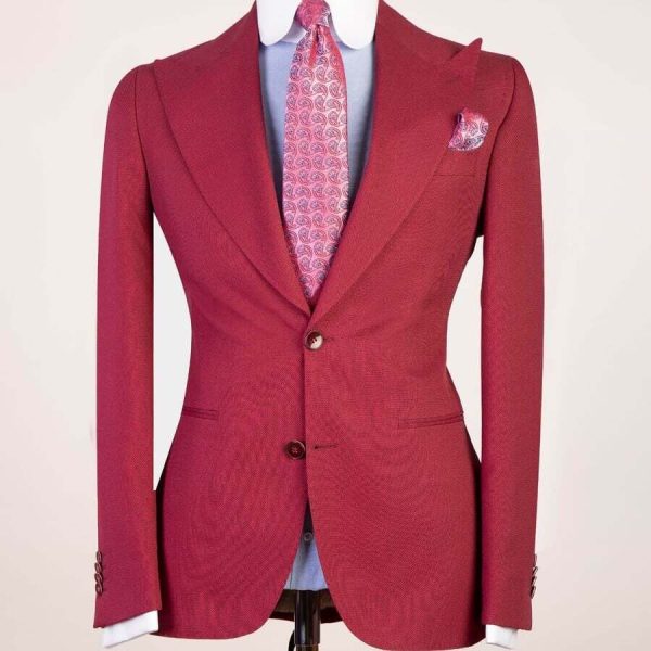 Plain Red Suit