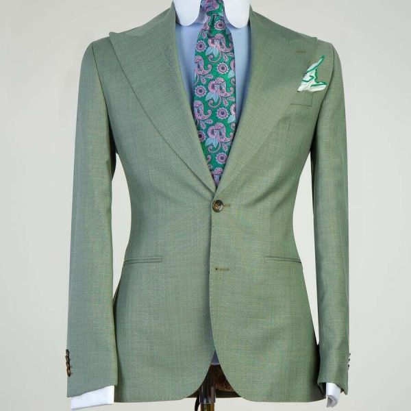 Plain Oliver Green Suit