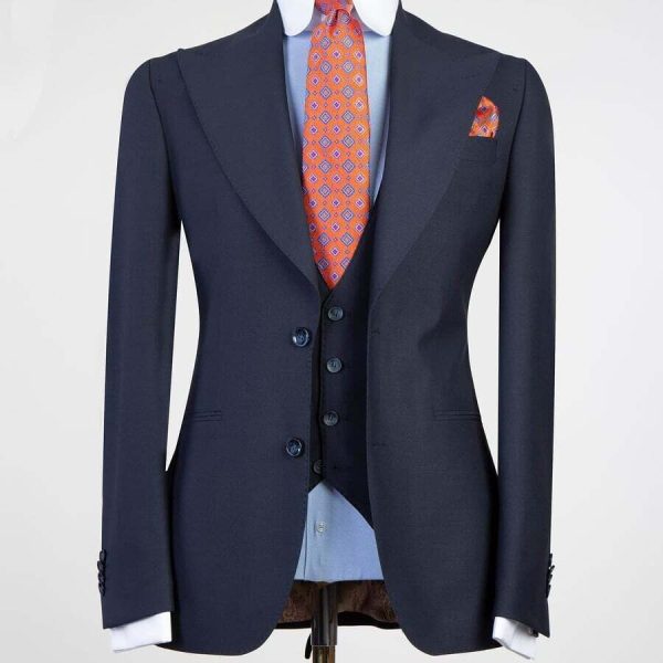 Plain Blue Suit - Image 6