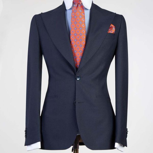 Plain Blue Suit
