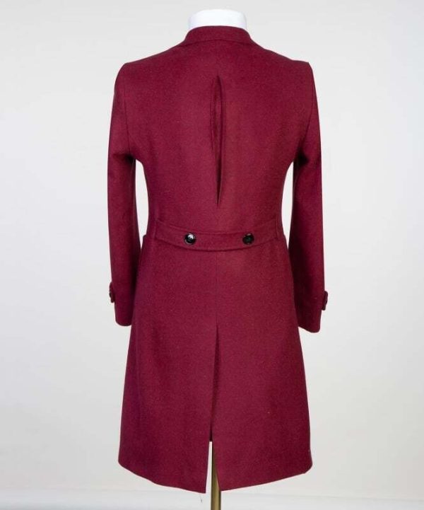 Burgundy Winter Coat - Image 2