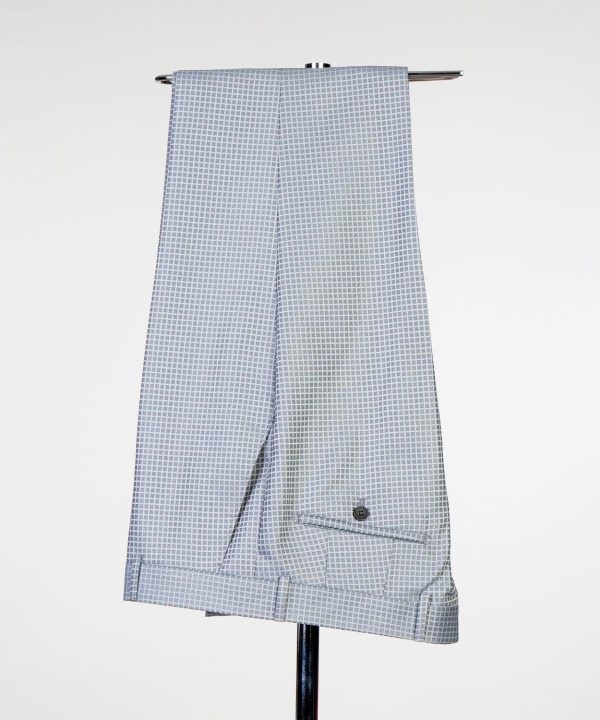 Grey Double Breast Tuxedo - Image 3