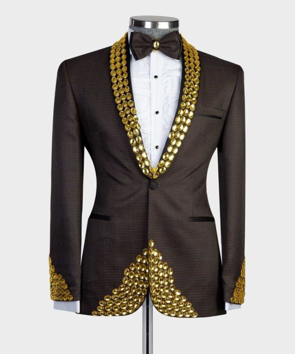 Gold Stones Tuxedo - Image 4