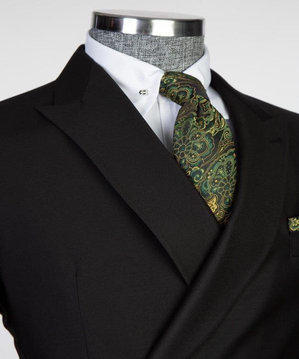 Black Double Breast Suit I - Image 4