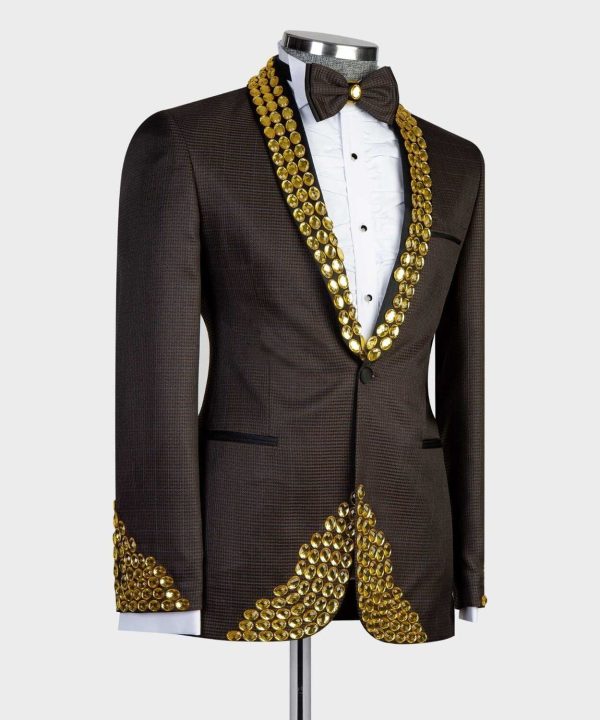 Gold Stones Tuxedo