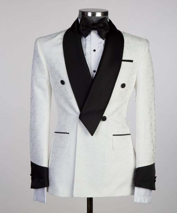 Black and White Belt Tuxedo - Image 2